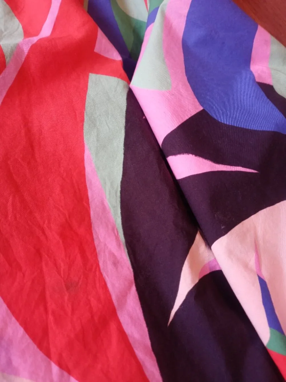 (altered) FARM RIO colorful monstera skirt (XS) - Picture 12 of 16